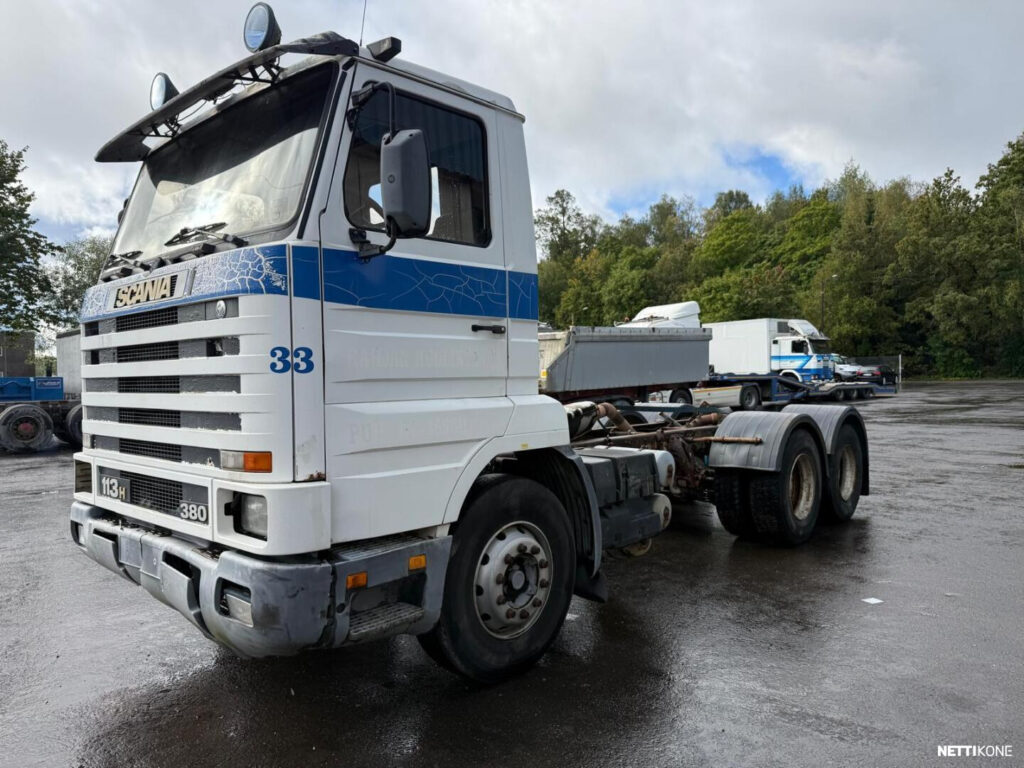 Scania R 113 6x2 ilman moottoria Rautajouset